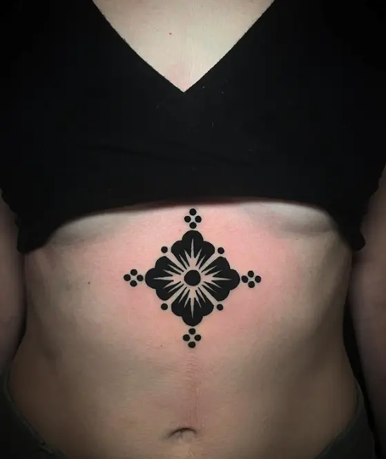 Estilo tribal ornamental